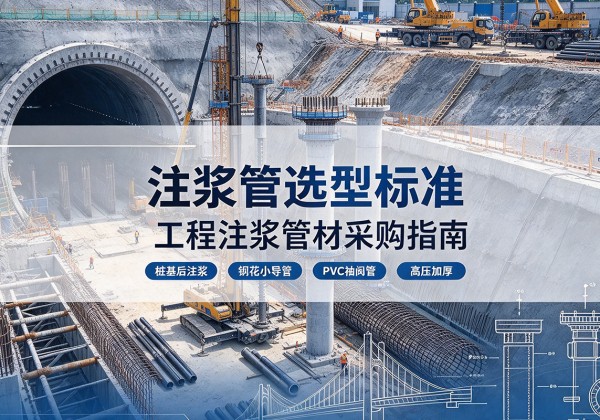 仁寿注浆管选型标准